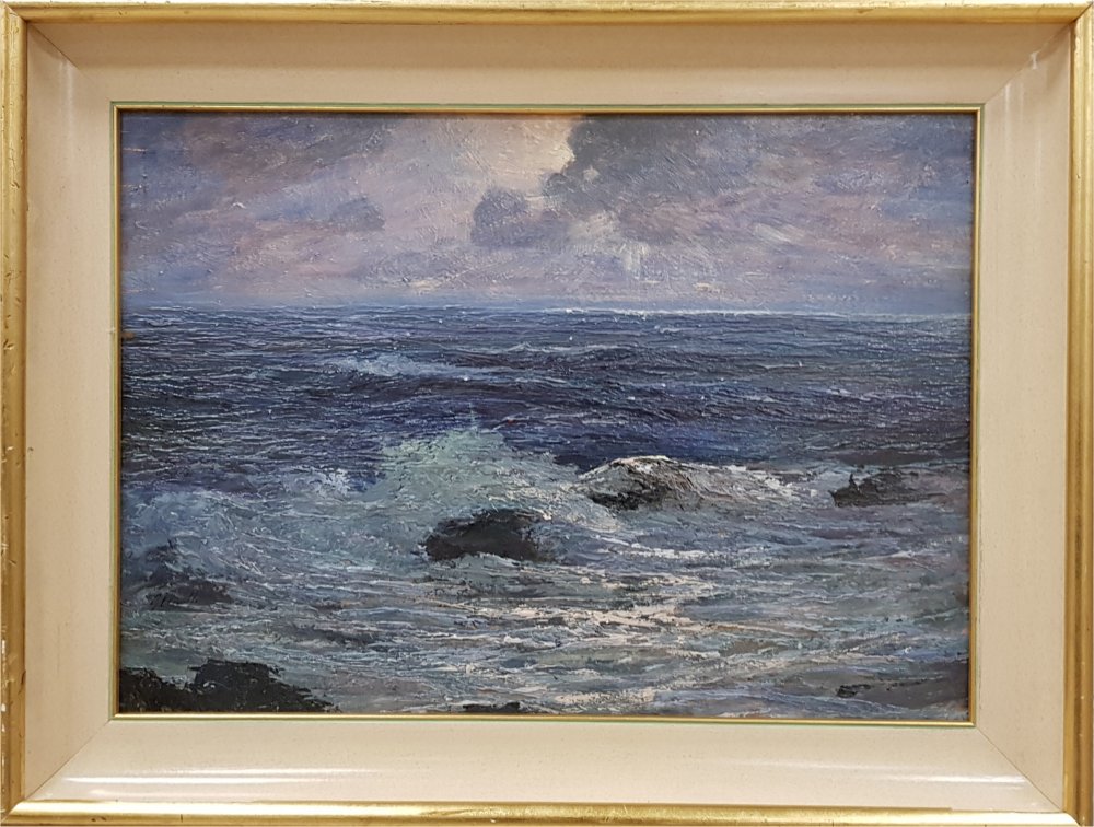 guido cinotti: Riflessi a Laigueglia 